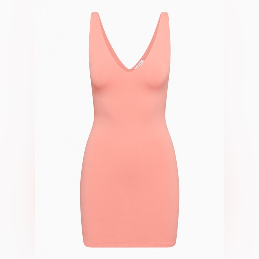 Aritzia BABATON Contour V-Neck Mini Dress